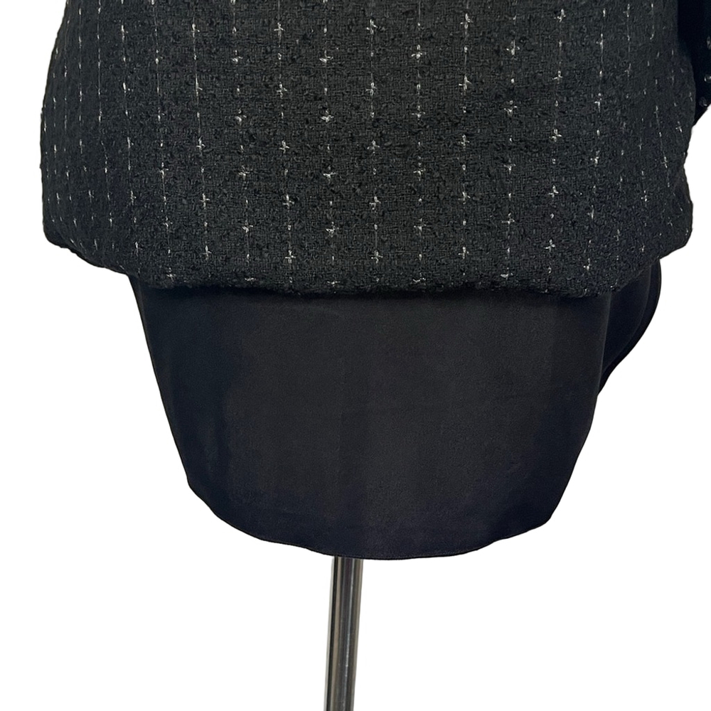 Seni & Cade Black Sequin V-Neck Mini Dress - Picture 4 of 7